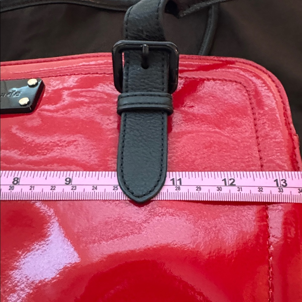 Kate Spade NY Red Patent Leather tote bag - Picture 14 of 15